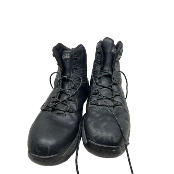 Ariat 6" Carbon Toe Waterproof Turbo Work Boots Mens 11.5-12 - Picture 1 of 7